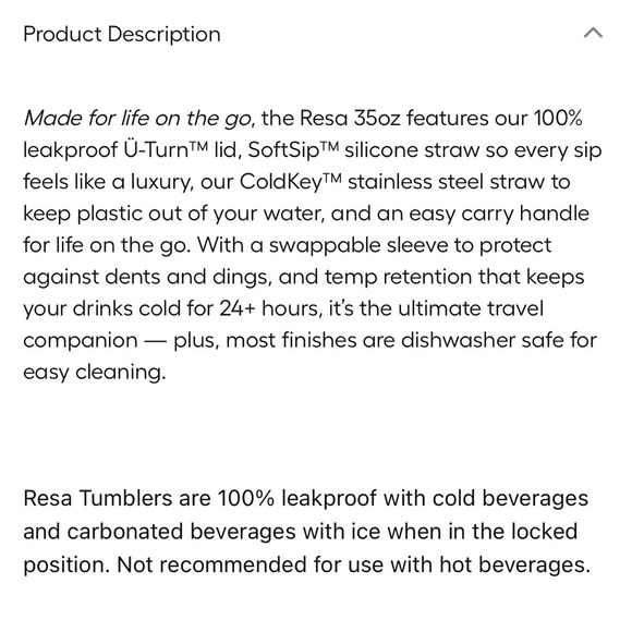 NWT BrüMate Enchanted Rose 35oz Resa - Picture 7 of 8